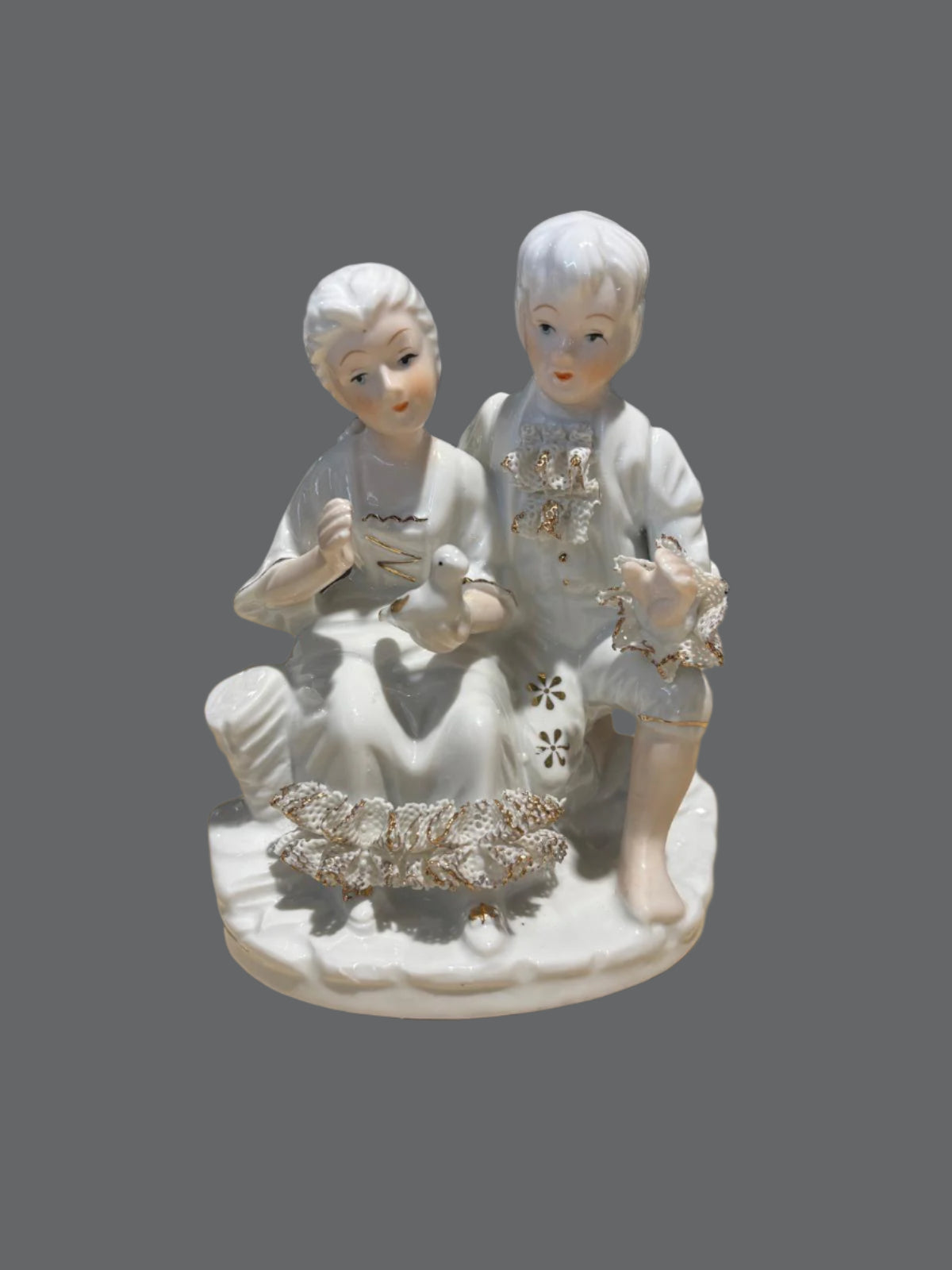 Barock Porzellan Pärchen