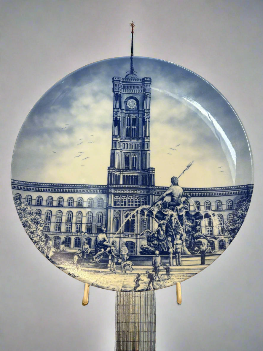 Sammelteller " Berliner Rathaus" ca. 27 cm