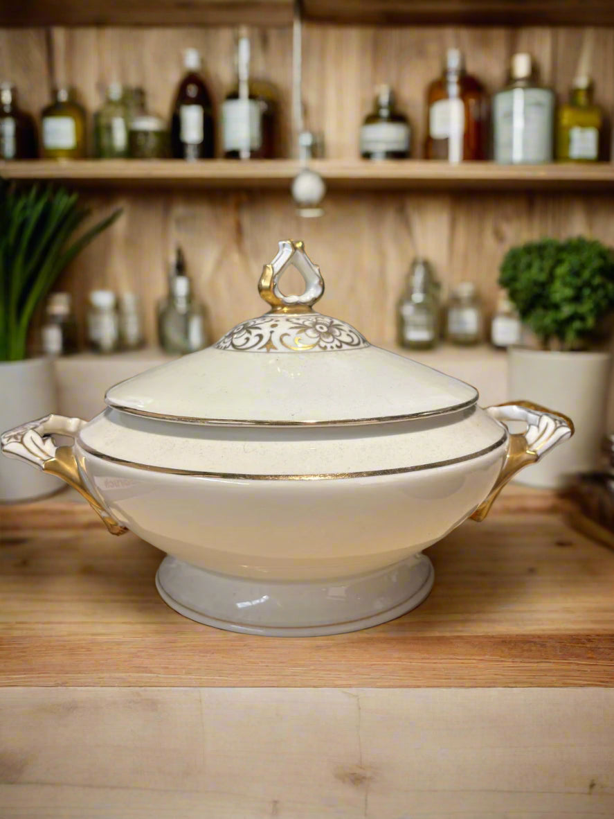 Porzellan Terrine ca. 19 cm