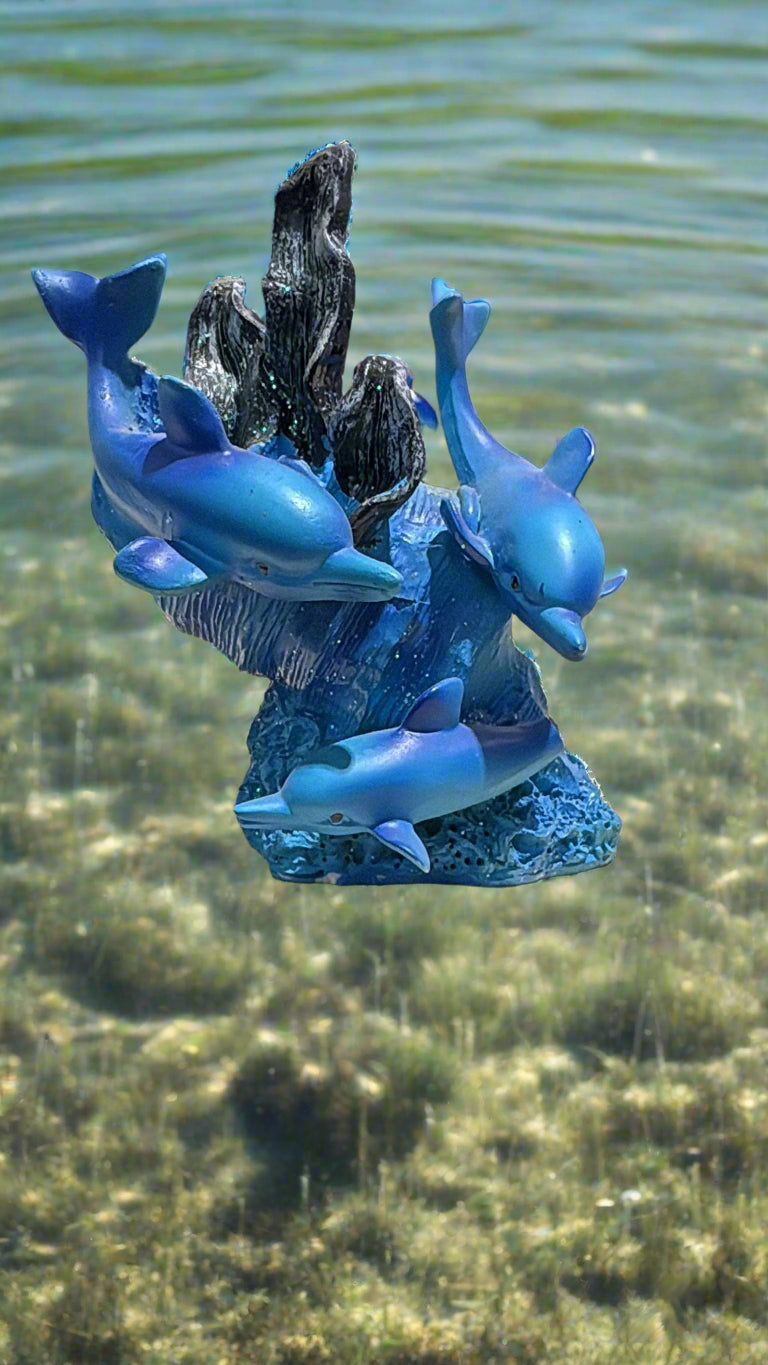 Delfin Figur ca. 11,5 cm