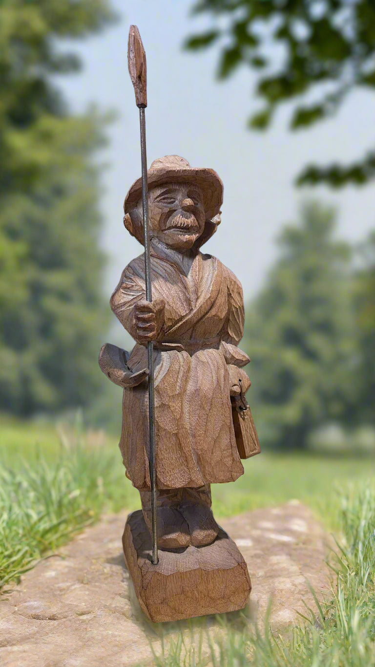 Holzfigur Nachtwächter ca. 43 cm