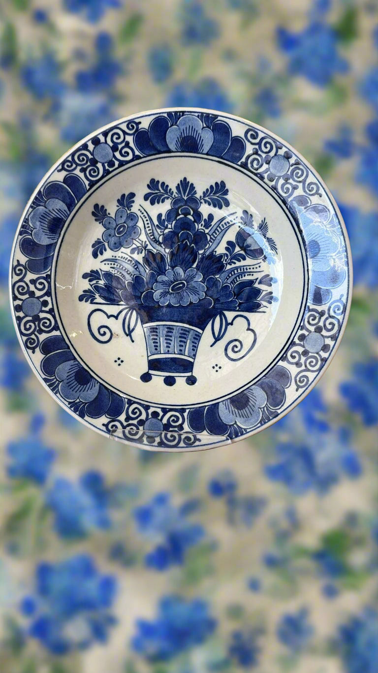 Delfter Blauer Teller ca. 16 cm – Einfach Molli Shop