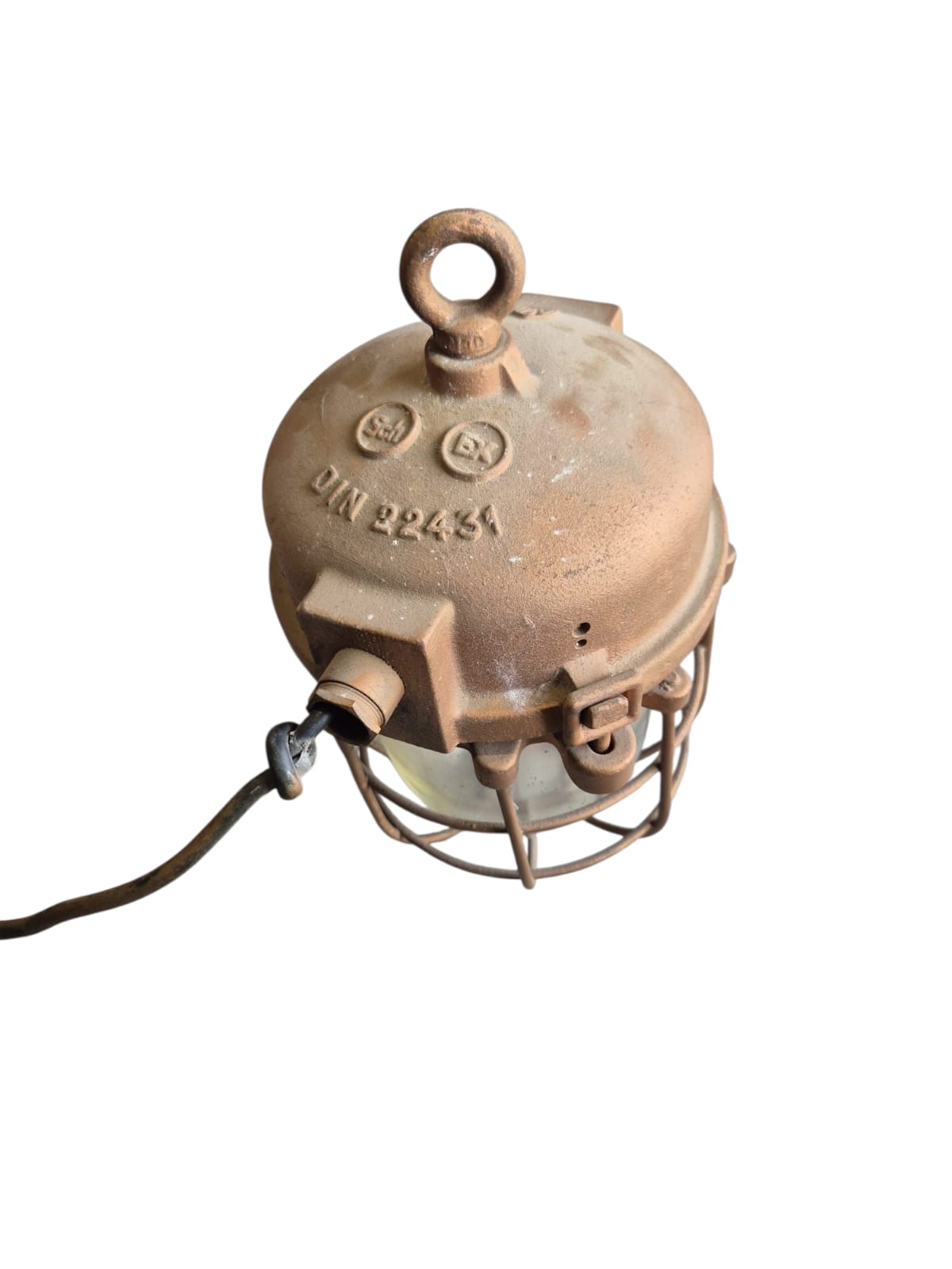 Grubenlampe Bunkerlampe historisch