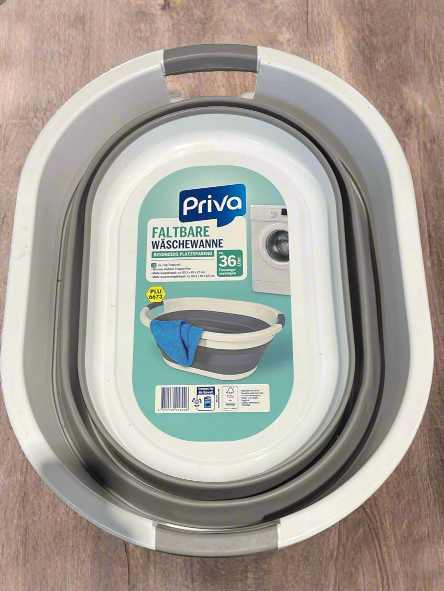 Faltbare Wäschewanne