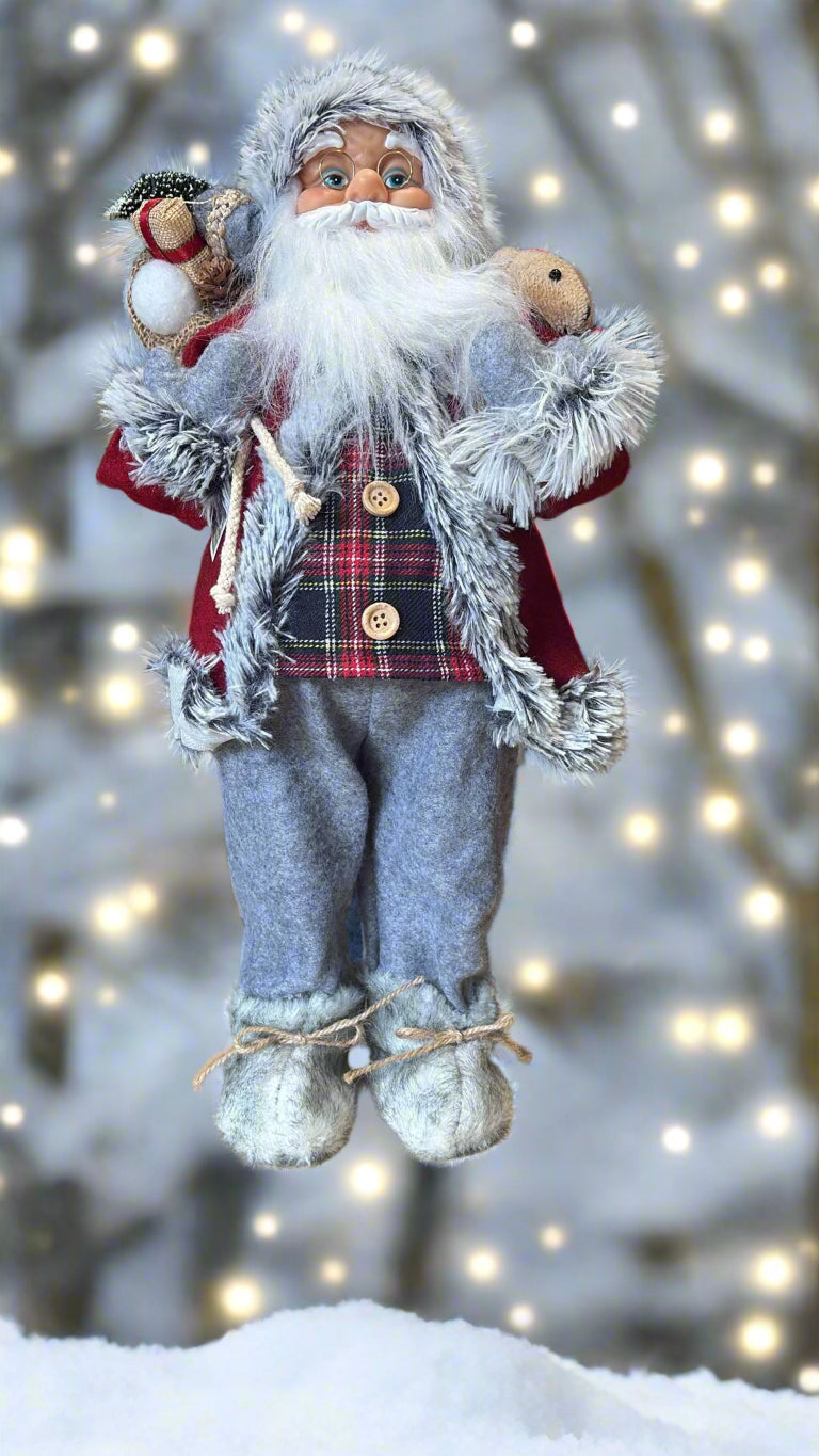 Weihnachtsmann Figur ca. 42 cm