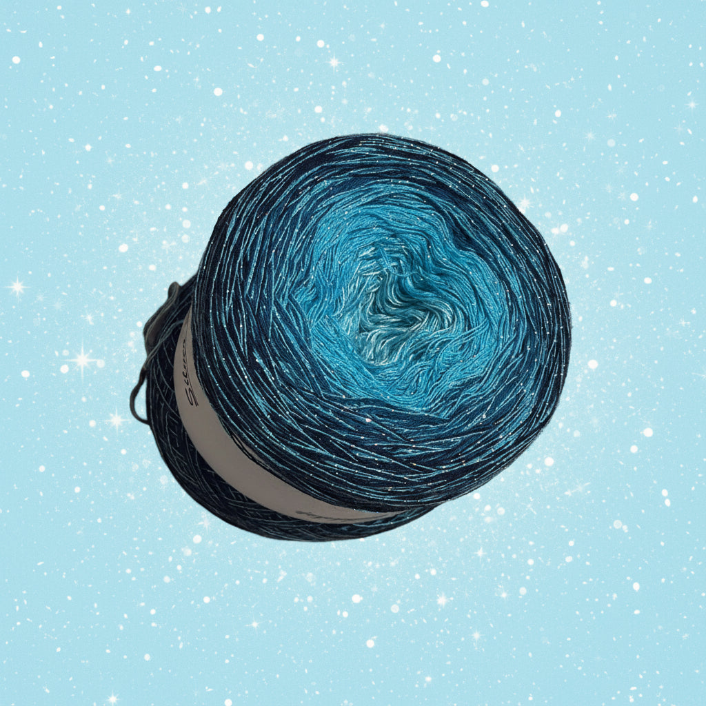 3-Fädiges Garn " Silver Seas"