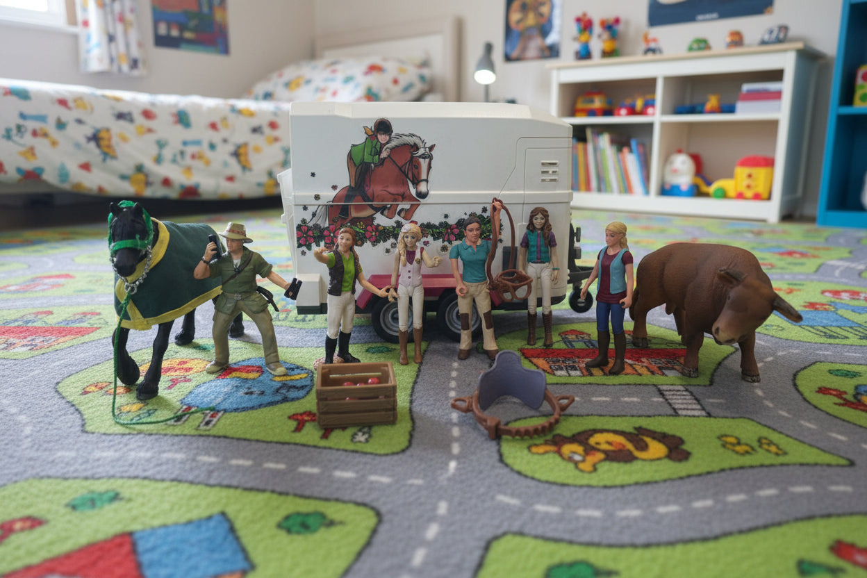 Schleich Set "Mobile Tierärztin".