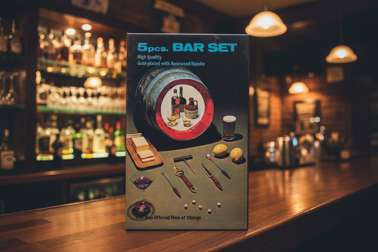 5-Teiliges Bar Set.