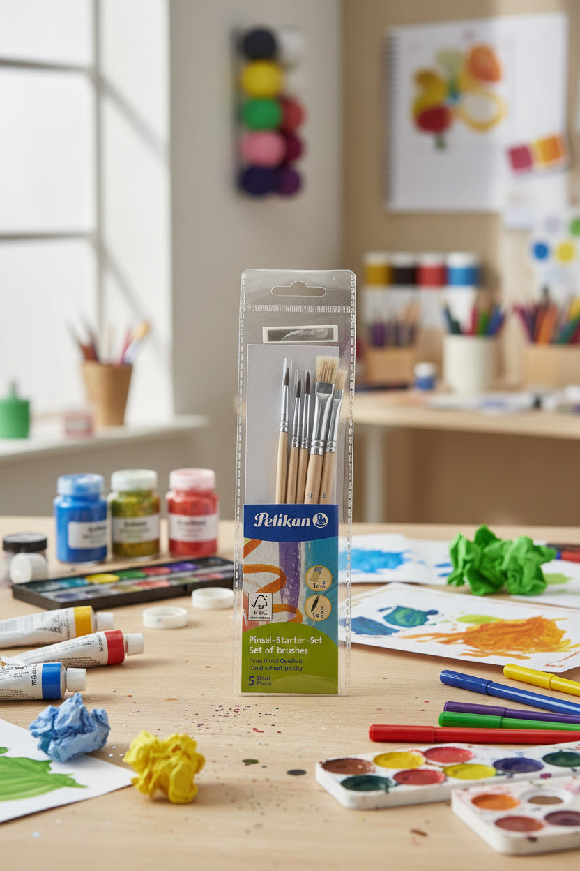 5-er Set Pelikan Pinsel