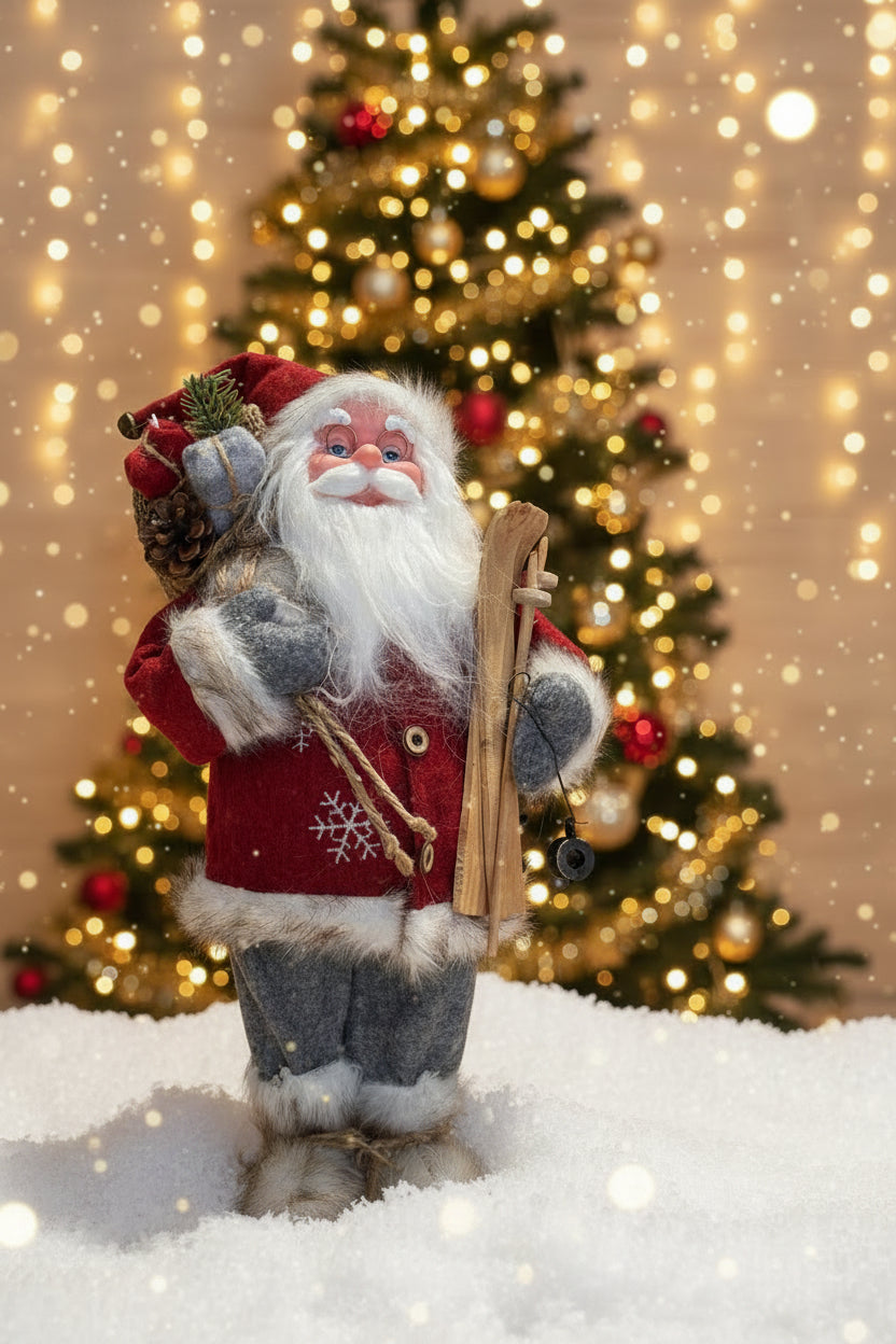 Weihnachtsmann Figur ca. 42 cm