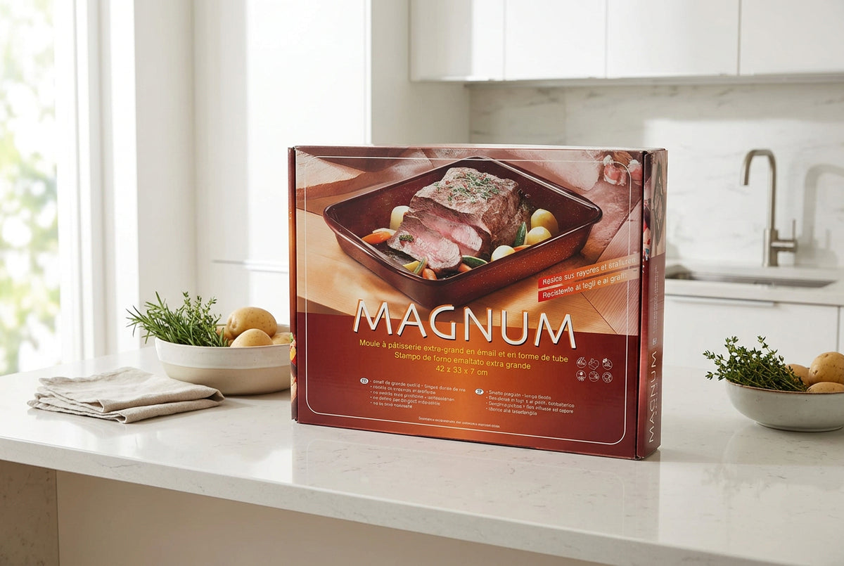 Backrohrform 42 x 33 x 7 cm der Marke Magnum