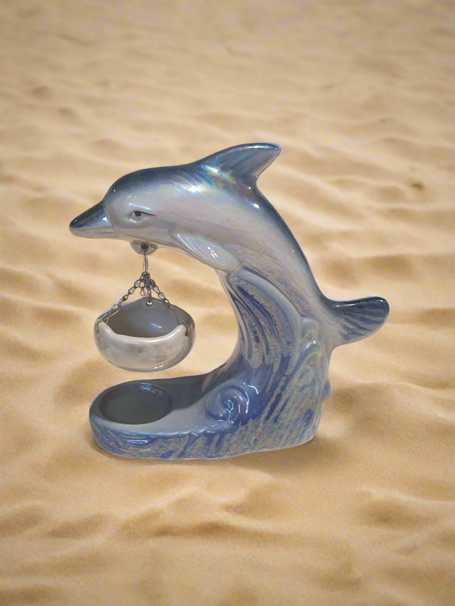 Delfin Skulptur Keramik