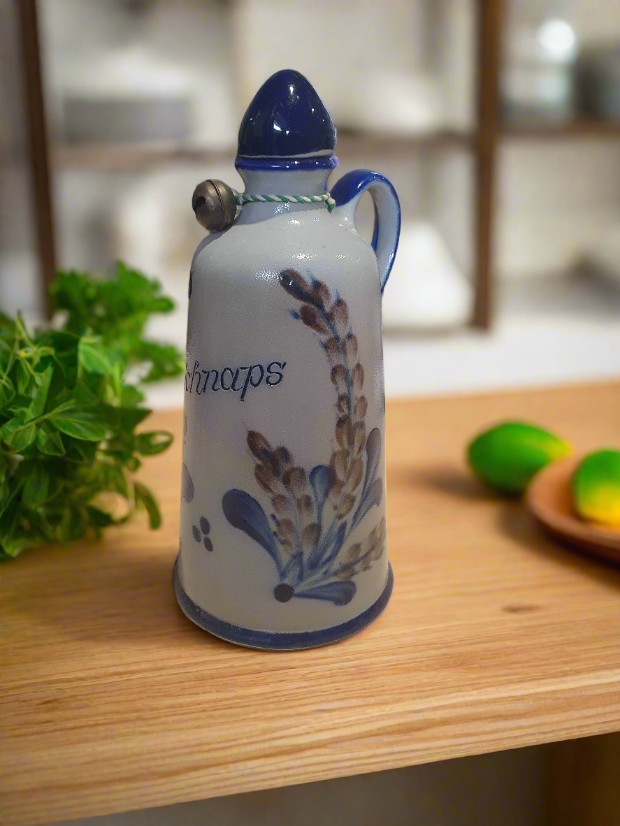 Steinzeug Keramik Schnaps Flasche Karaffe