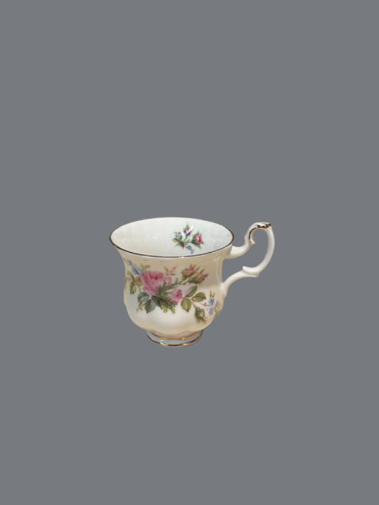 Porzellan Kaffeeservice mit Blumenmuster
