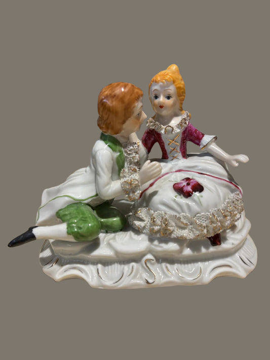Porzellan Pärchen Figur ca. 16 cm