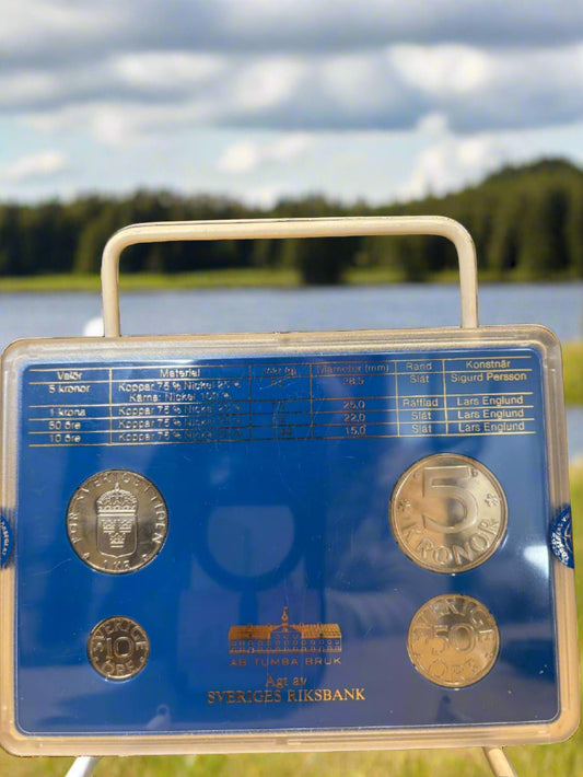 2 Set schwedische Münzen