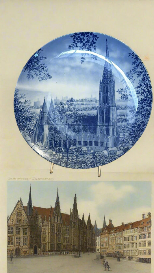 Sammelteller " Ulmer Münster" ca. 27 cm