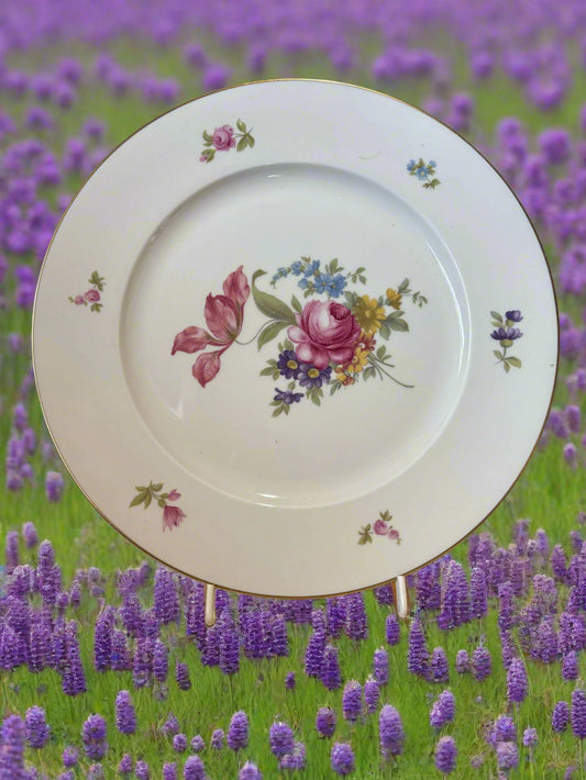 Küchenteller mit Blumendesign ca. 26 cm