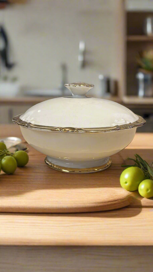 Porzellan Suppenschüssel ca. 17 cm