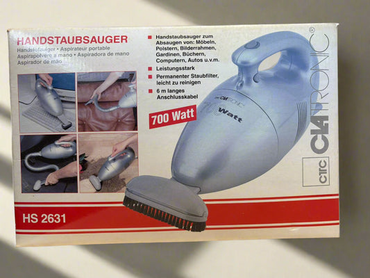 Handstaubsauger mit 6 m langem Anschlusskabel 700 Watt