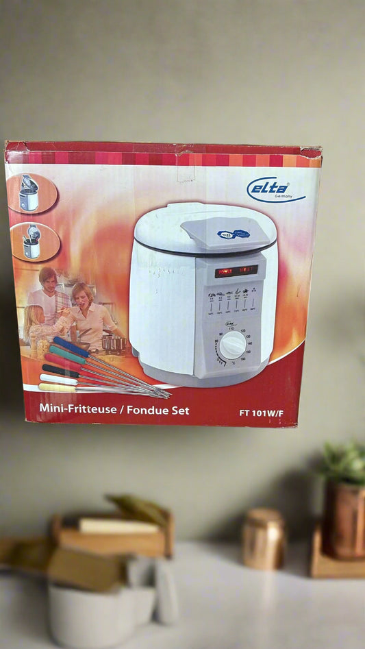 Mini-Fritteuse / Fondue Set