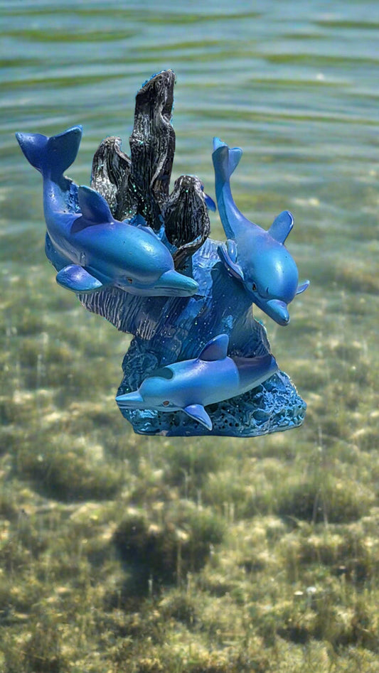 Delfin Figur ca. 11,5 cm