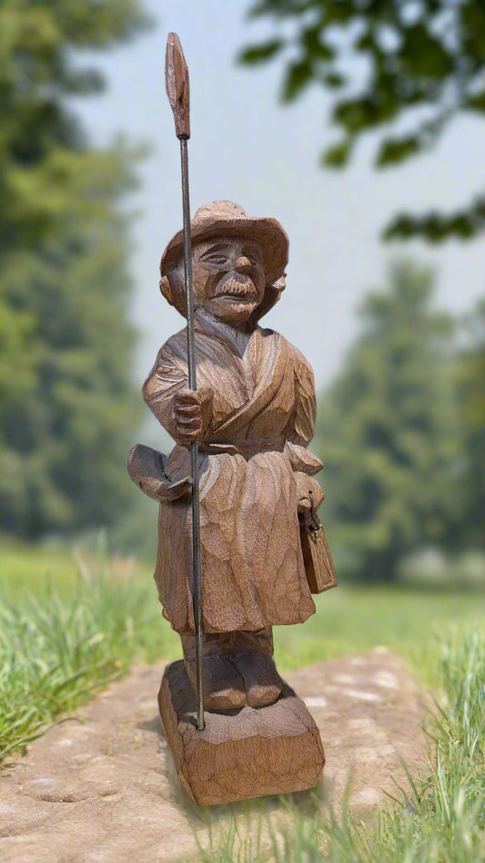 Holzfigur Nachtwächter ca. 43 cm