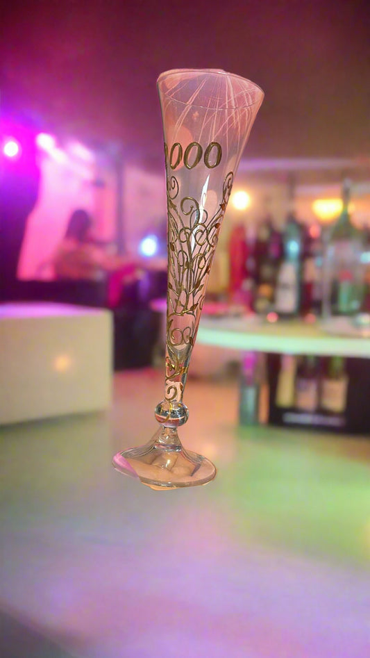 Champagnerglas 2000 Gold
