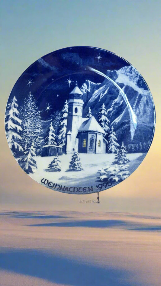 Wandteller Rochuskapelle Weihnachten 1990