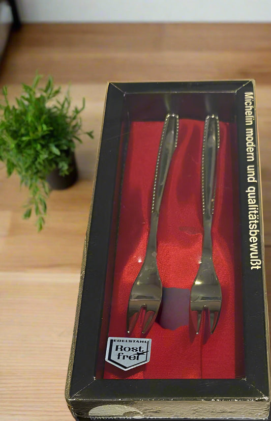 2er Set Serviergabeln von Michelin