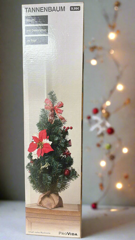 Deko Kunst Tannenbaum ca. 60 cm