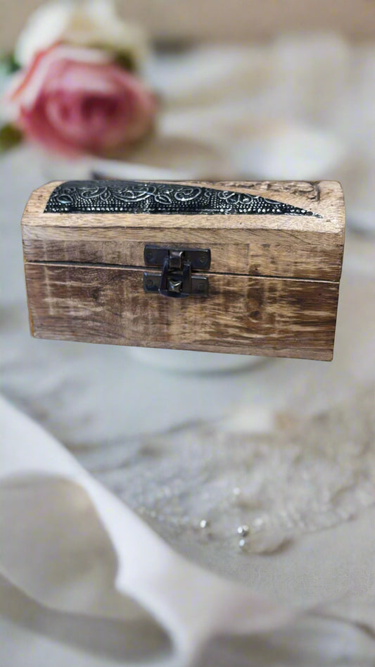 Holz Schatulle ca. 16 cm