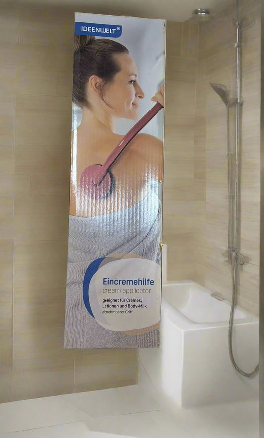 Eincreme Hilfe mit abnehmbaren Griff