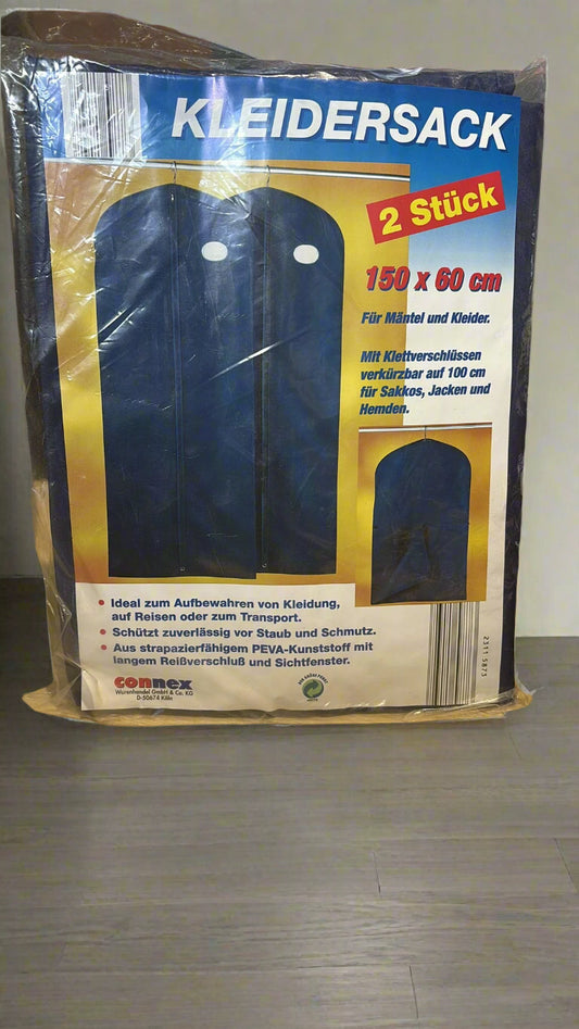 Kleidersäcke 2 Stück 150 x 60 cm