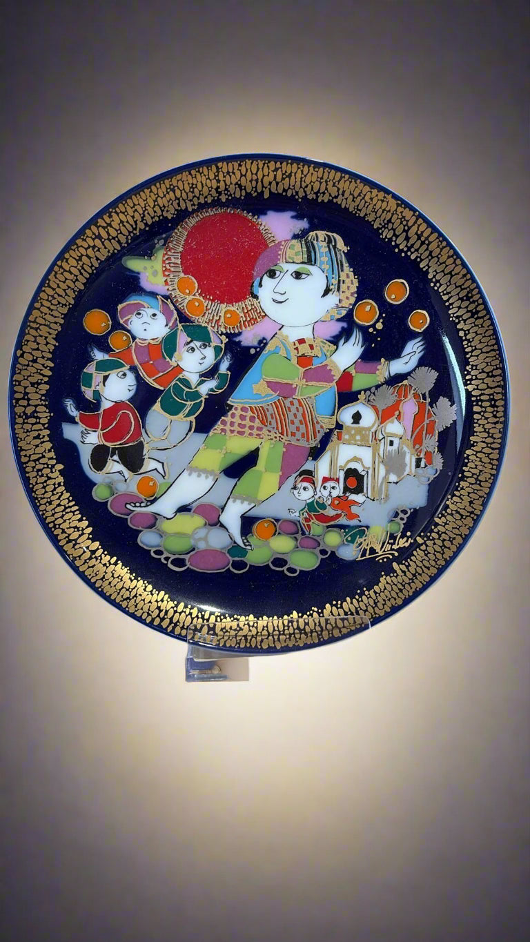 4 Sammelteller der Serie Aladin und die Wunderlampe 3 ca. 16 cm