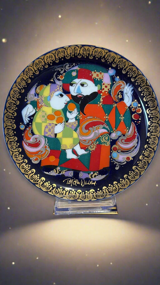 4 Sammelteller der Serie Aladin und die Wunderlampe 3 ca. 16 cm