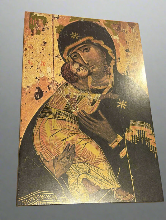 Bild von der Gottesmutter von Wladimir ca. 34 cm