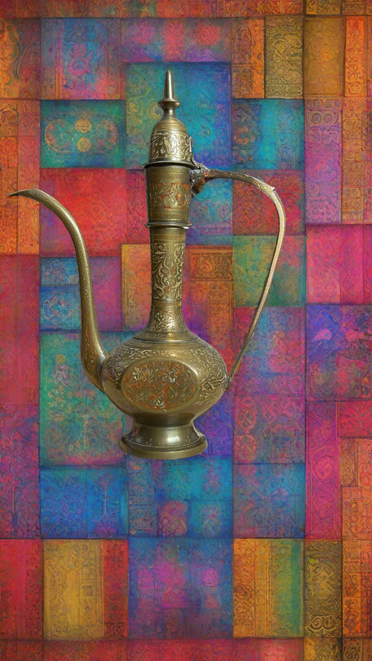 Orientalische Teekanne ca. 27 cm