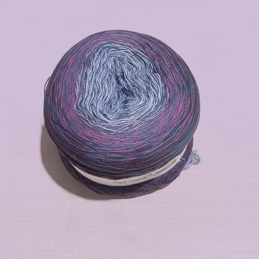 4-Fädiges Garn ,, Blaubeere"