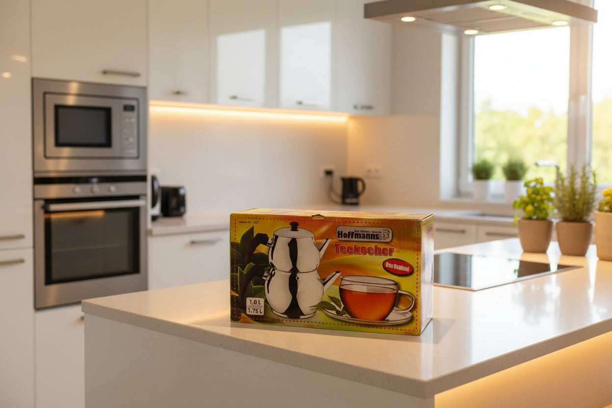 Teekocher Set 2-teilig 1,0 L 1,75 L.