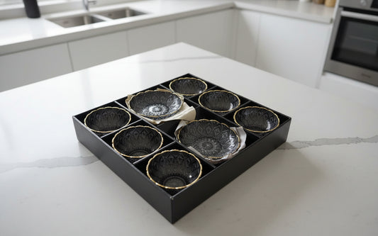 Glas Schüssel Set von Lavin 12 teilig