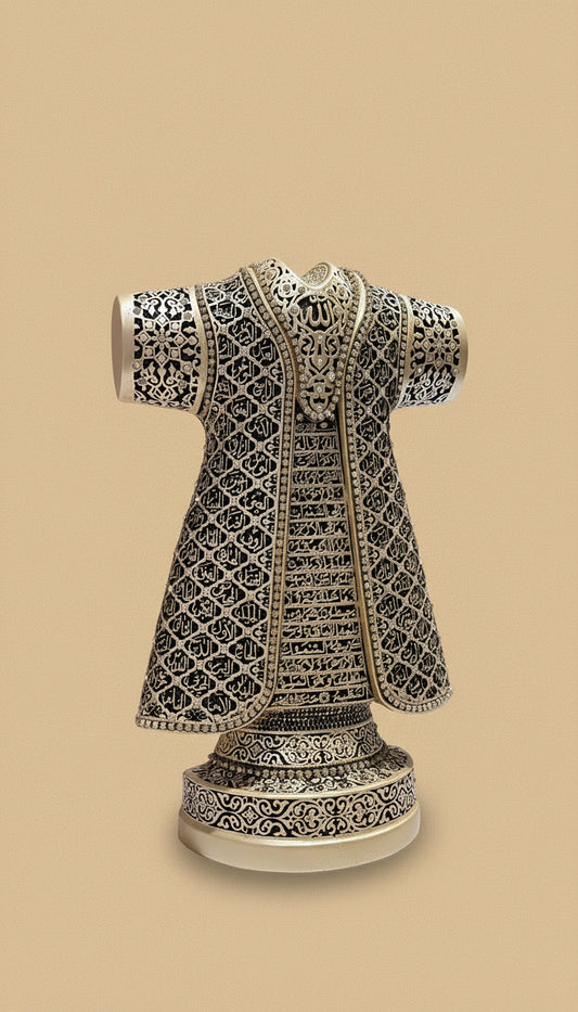 Dekorative Miniatur eines osmanischen Kaftans ca. 25 cm hoch
