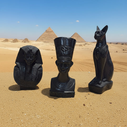3-Set Ägyptische Figuren
