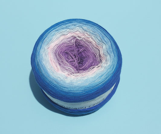 4-Fädiges Garn ,,Feenglanz"