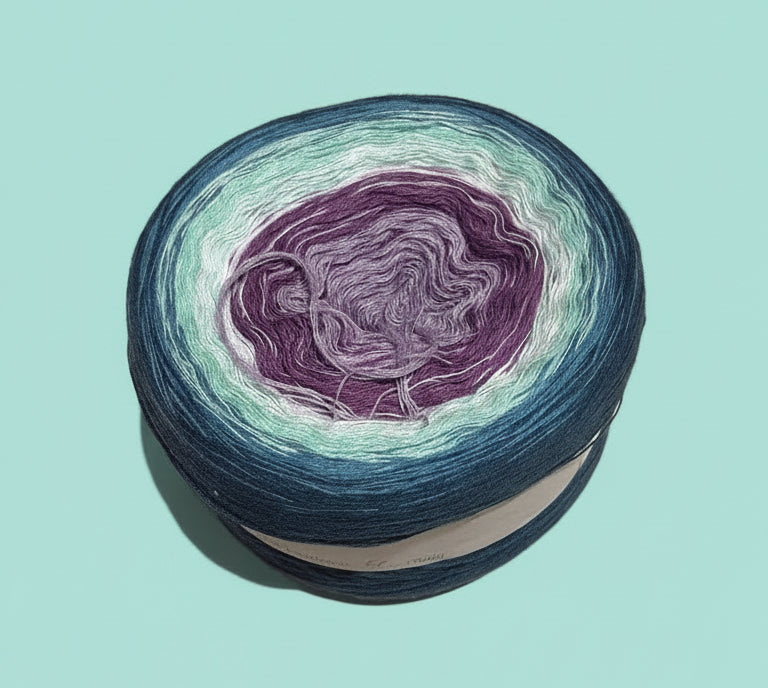 4-Fädiges Garn ,, Muschel"