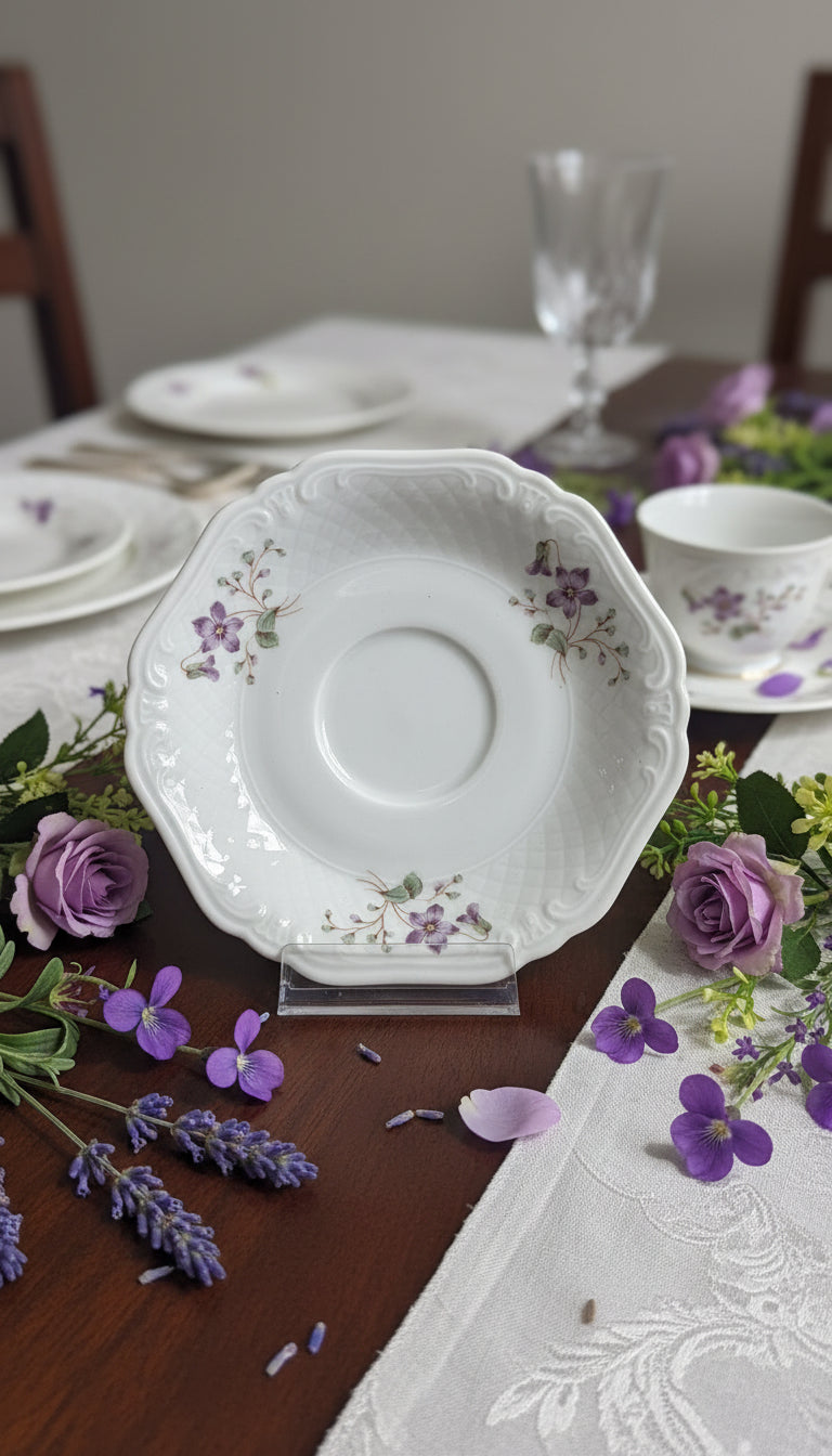 Teeservice von Eschenbach mit Blumenmuster