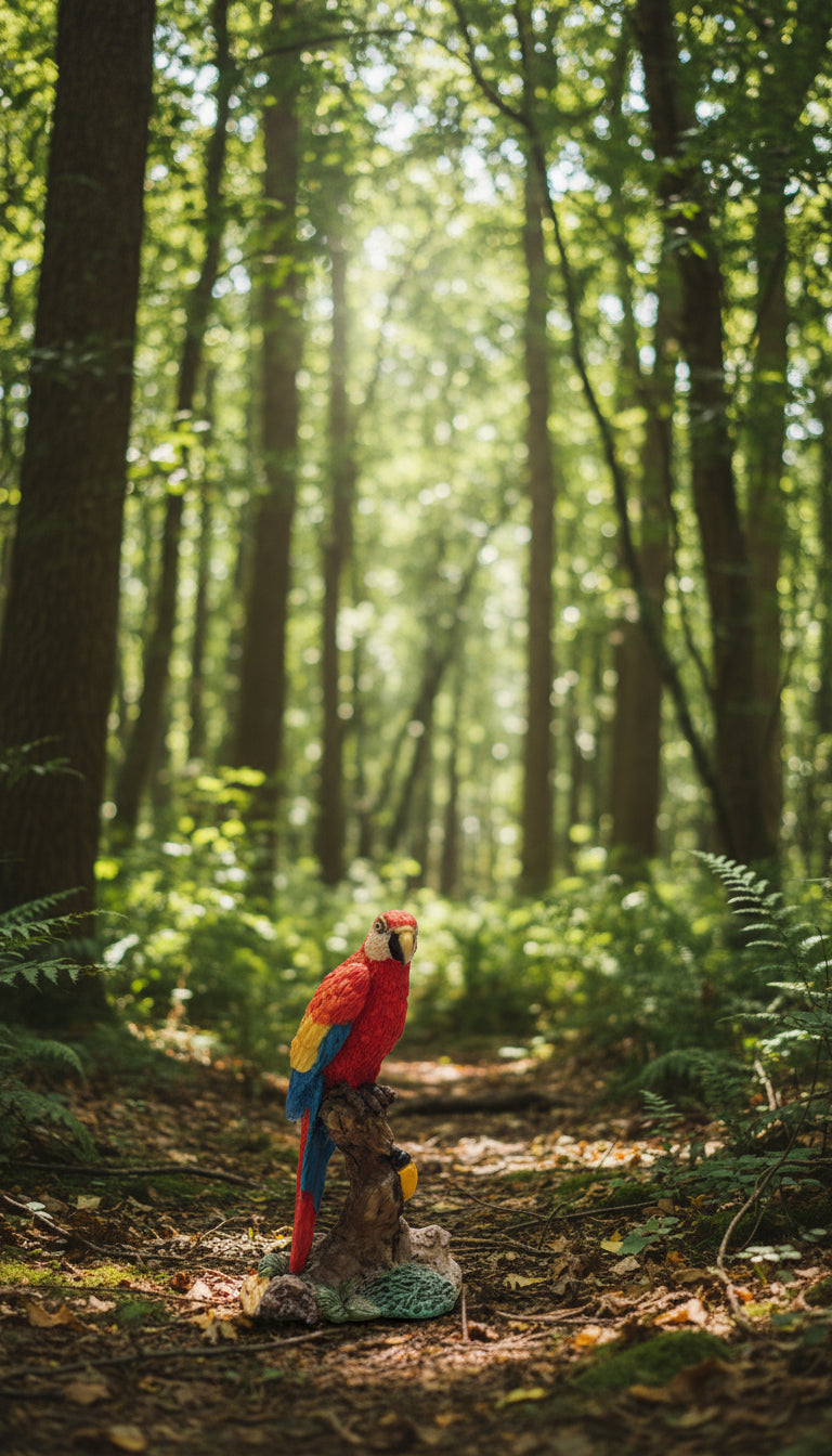 Kleine Papagei Figur ca. 7 cm