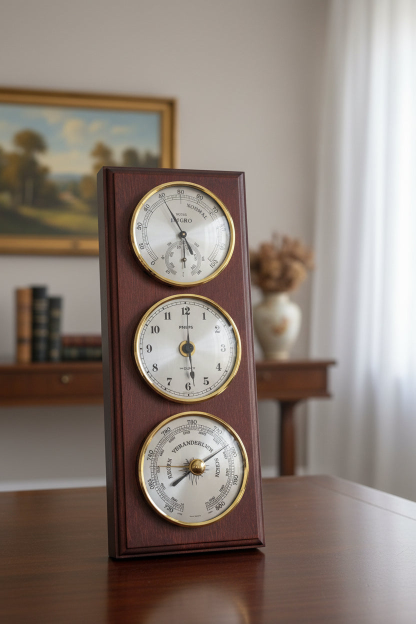 Analoge Wetterstation von Philips ca. 30 cm.
