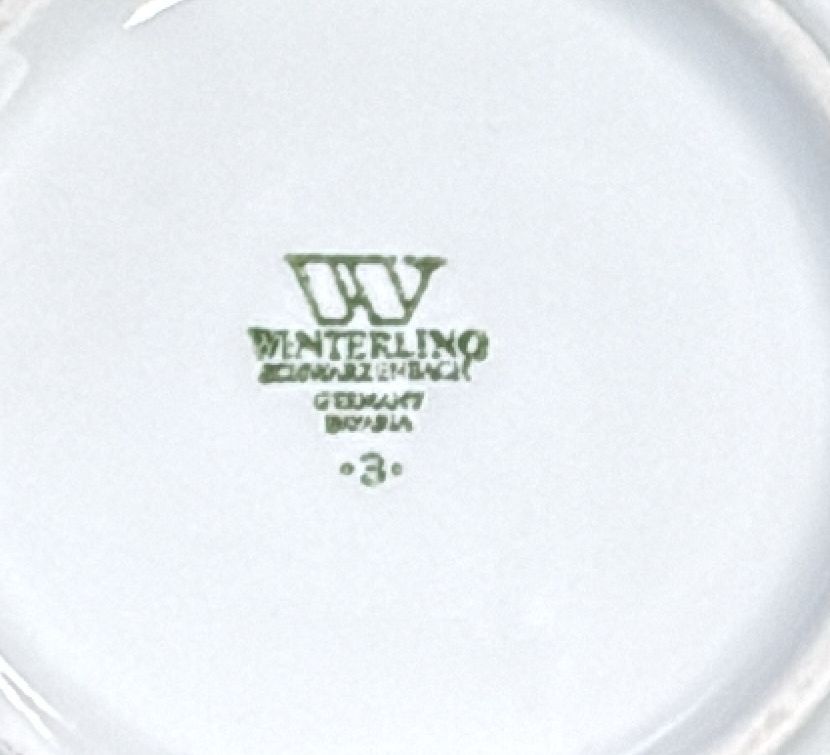 Kaffeeservice der Marke Winterling