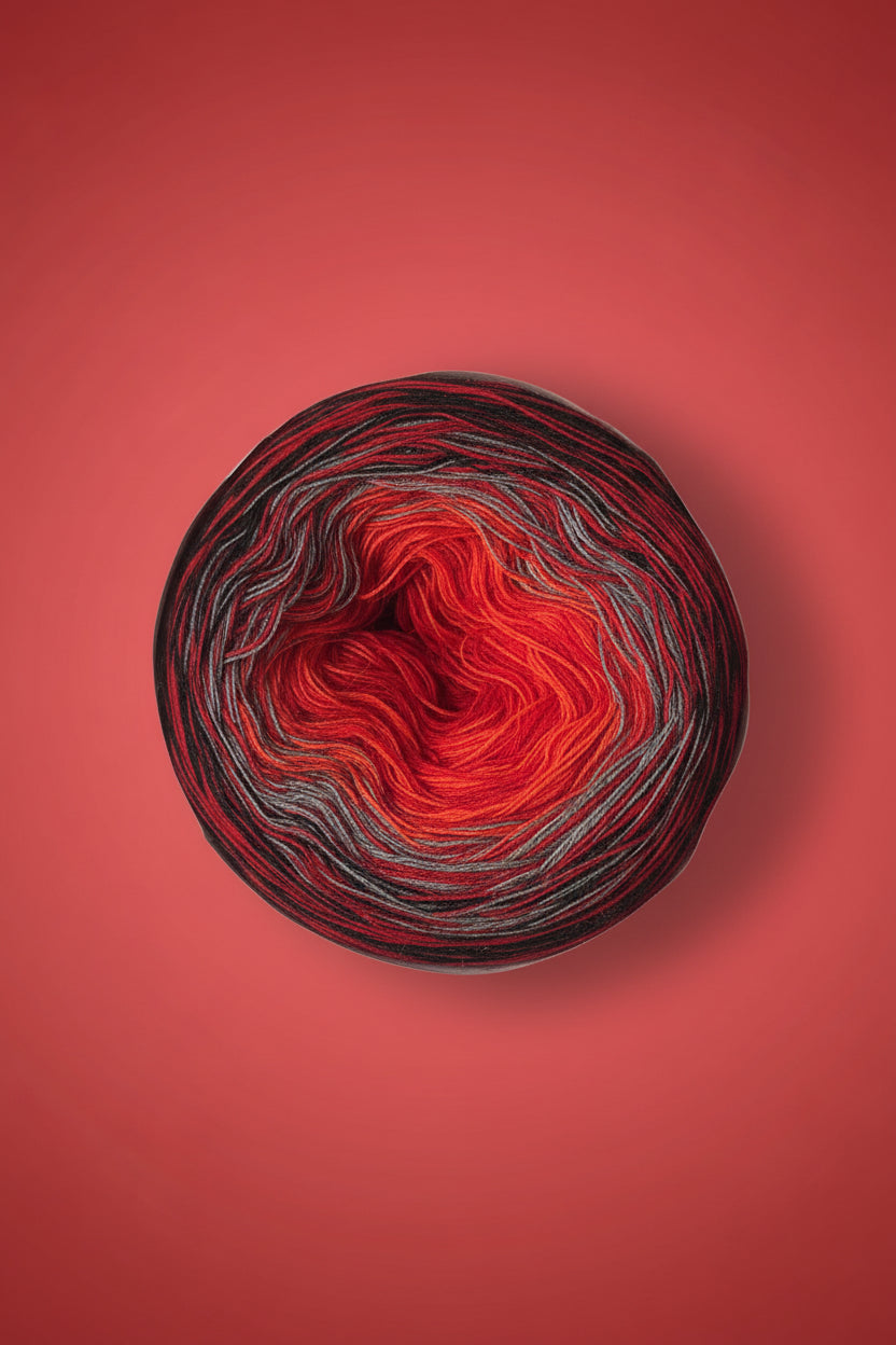 3-Fädiges Garn ,,Red Thread"